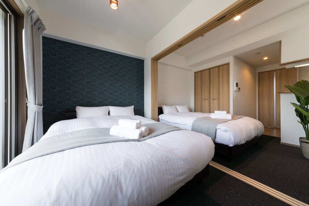 เรสซิเดนซ์ โฮเต็ล ฮะกะตะ 5 Aparthotel ฟูกุโอกะ ภายนอก รูปภาพ